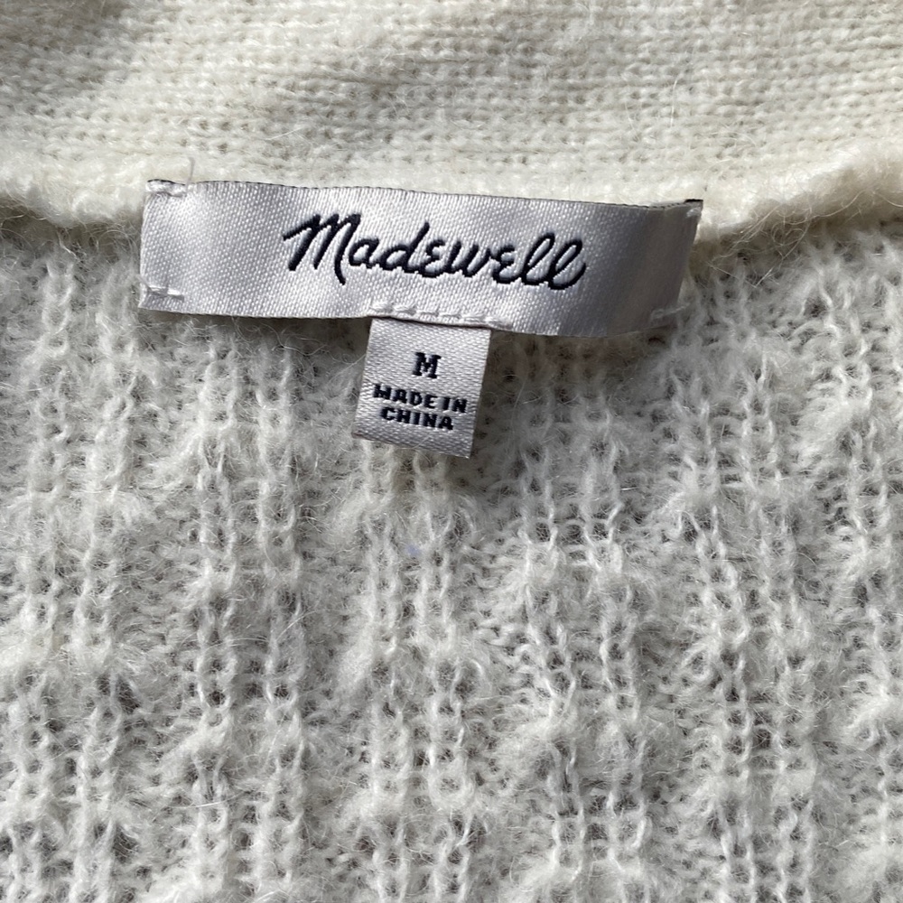 Madewell Ivory Button-Up Cardigan - Picture 4 of 6